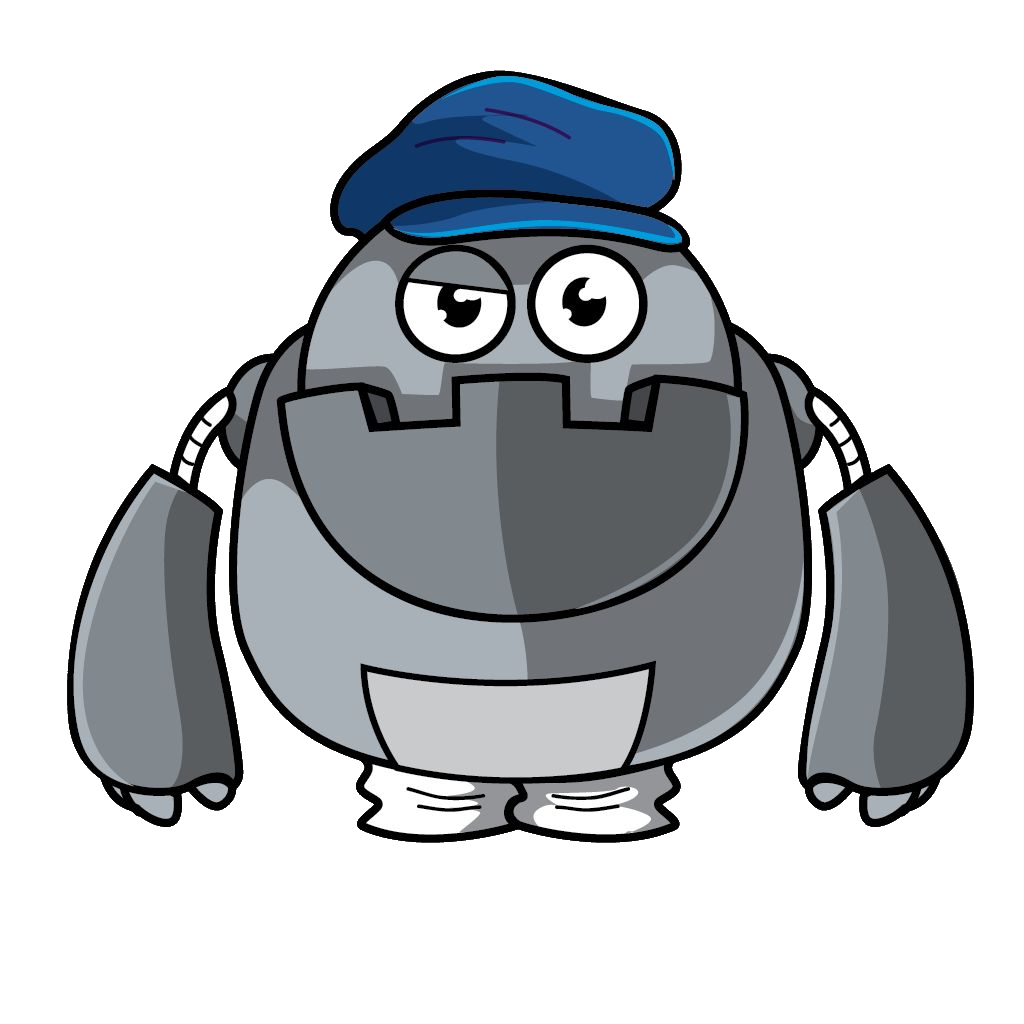 Bot Spencer Maskottchen